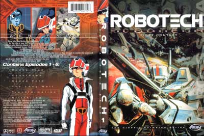 Robotech, 1th: Macross Saga TV (Роботек): ОБЛОЖКА ДИСКА