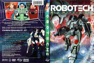 Robotech, 3th: New Generation TV (Роботек): ОБЛОЖКА ДИСКА