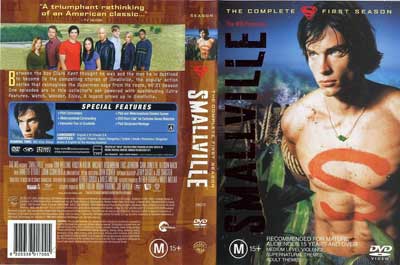 Тайны Смолвилля (Smallville), 1й Сезон: Обложка Диска