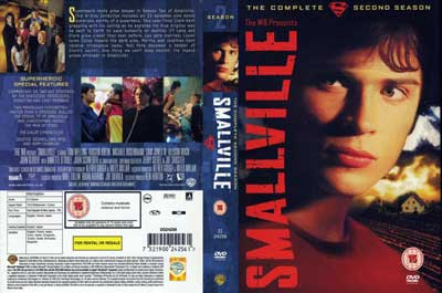 Тайны Смолвилля (Smallville), 2й Сезон: Обложка Диска