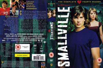 Тайны Смолвилля (Smallville), 4й Сезон: Обложка Диска