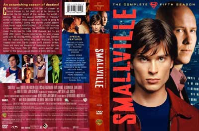 Тайны Смолвилля (Smallville), 5й Сезон: Обложка Диска