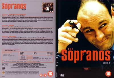 Клан Сопрано (Sopranos), 4й Сезон: Обложка Диска