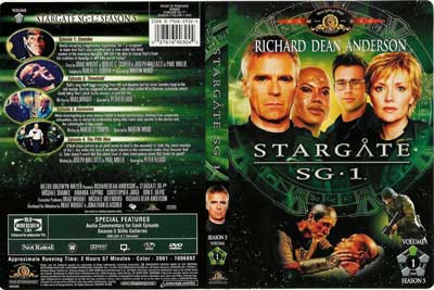 Звездные Врата (Stargate SG1): 5й Сезон: Обложка Диска